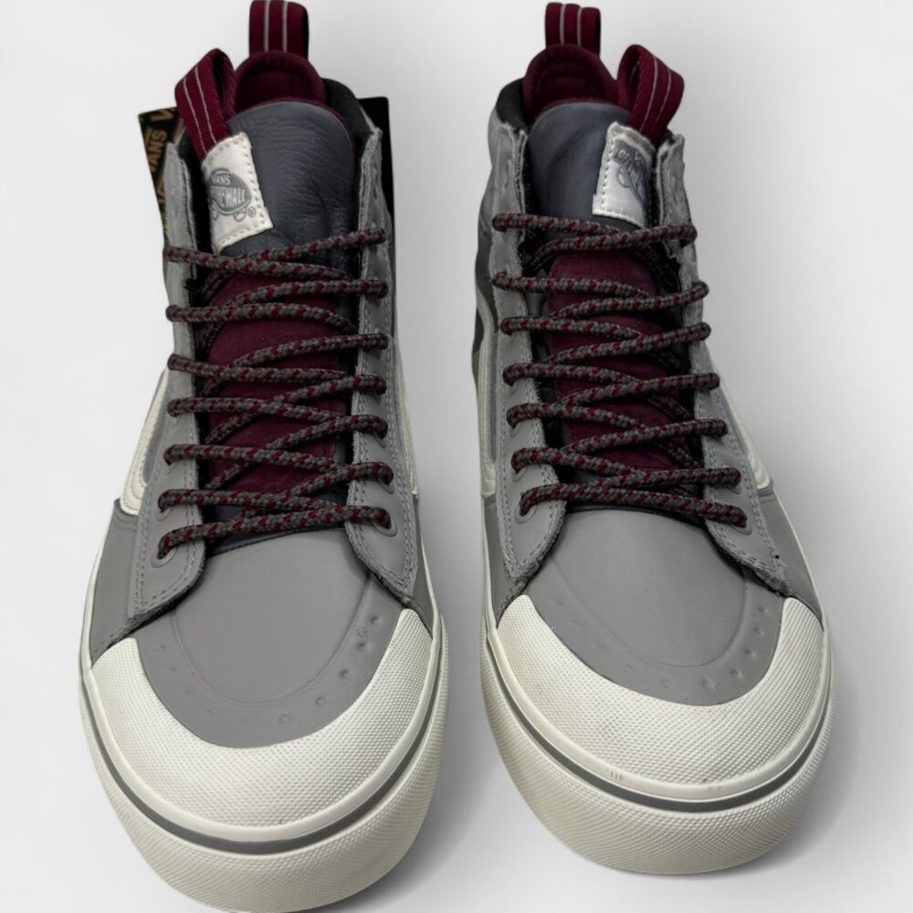 Vans Sk8-Hi MTE-2 Grey/White Womens Sz 9.5 New VN0A5HZZ51P - Picture 4 of 15